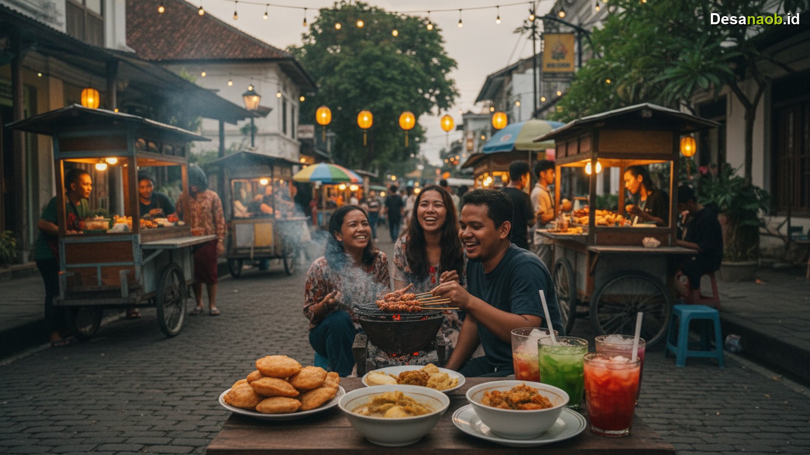 Ilustrasi Street Food Jogja Legendaris: 7 Spot Murah Meriah di 2026, Wajib Coba!