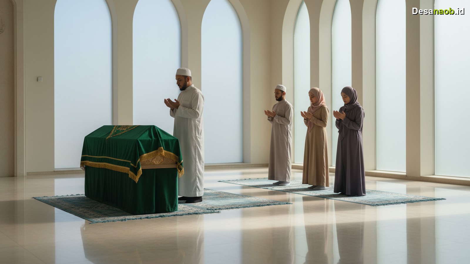 Ilustrasi Tata Cara Sholat Jenazah Lengkap 2026: Mudah Dipahami, Jangan Sampai Salah!