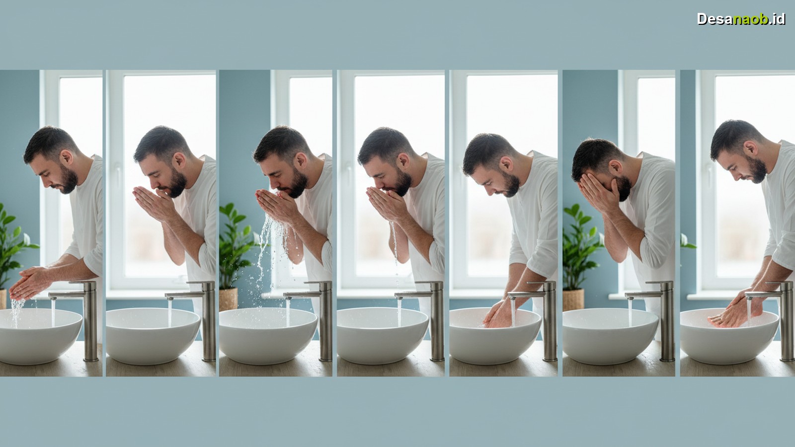 Ilustrasi Tata Cara Wudhu yang Benar: 7 Langkah Sempurna Sesuai Sunnah Terbaru 2026