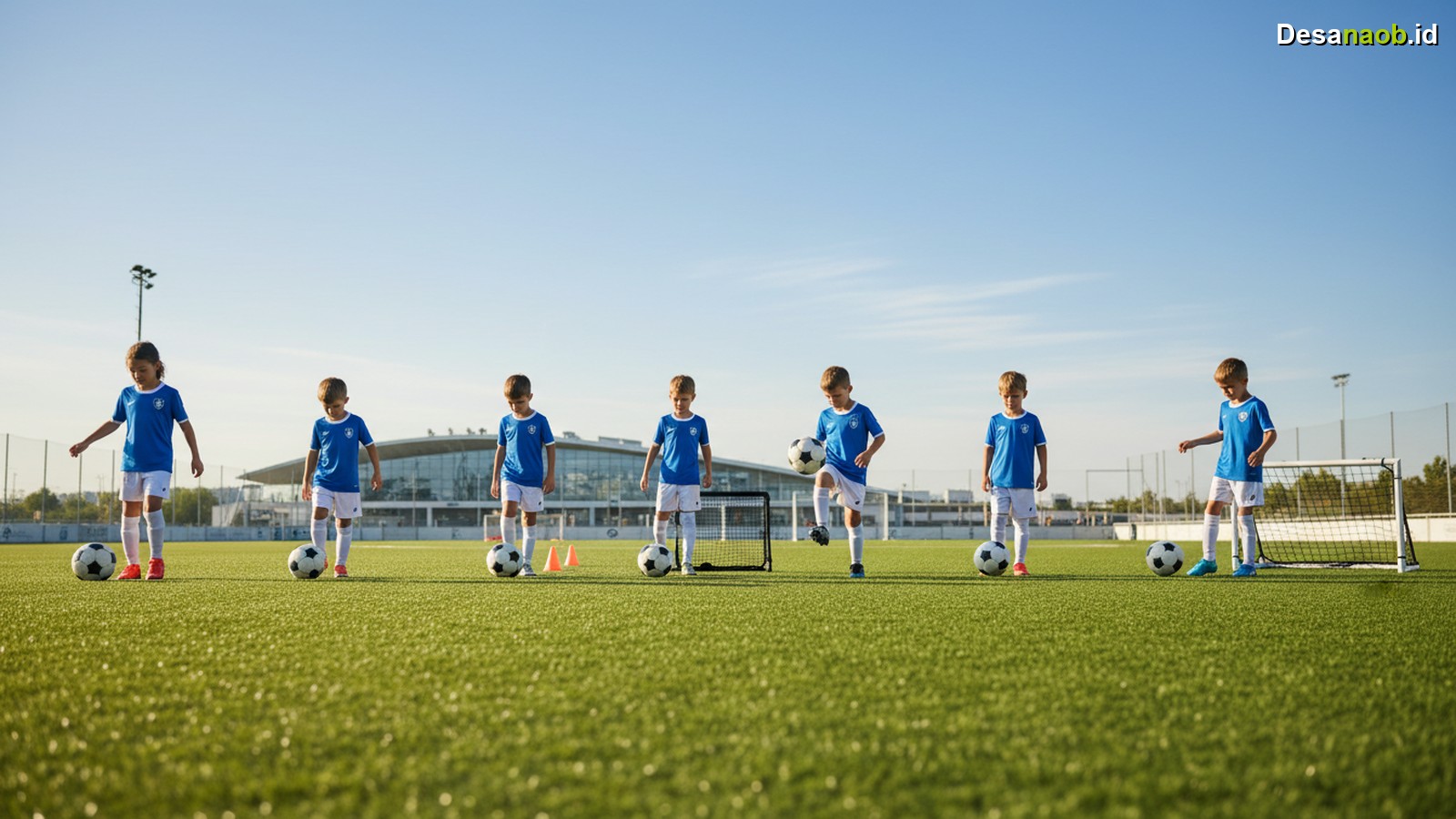 Ilustrasi Teknik Dasar Sepak Bola Anak: 7 Langkah Kunci Jadi Pemain Hebat 2026!