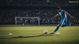 Ilustrasi Teknik Tendangan Bebas Free Kick: 7 Rahasia Eksekusi Sempurna 2026!