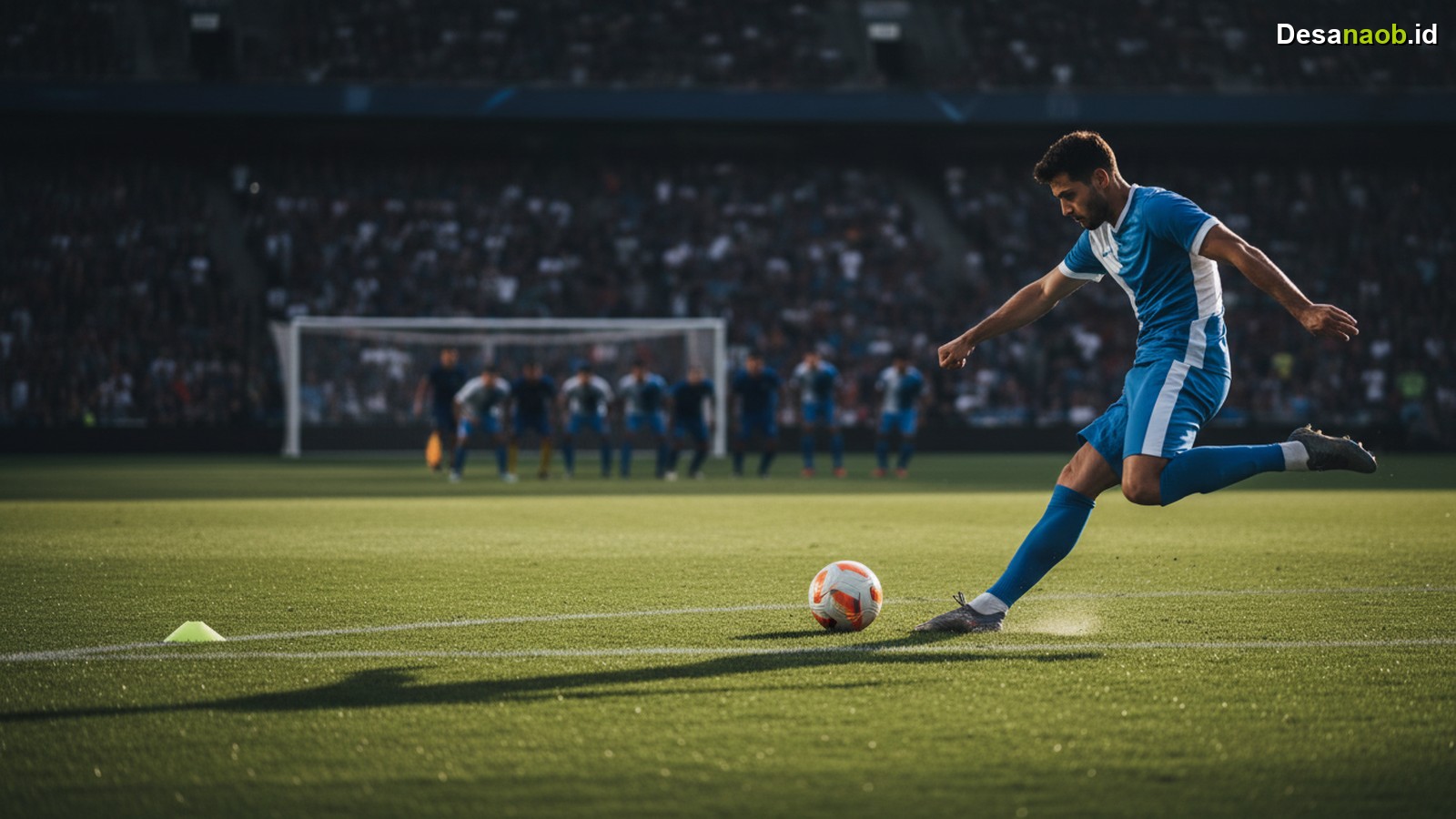 Ilustrasi Teknik Tendangan Bebas Free Kick: 7 Rahasia Eksekusi Sempurna 2026!