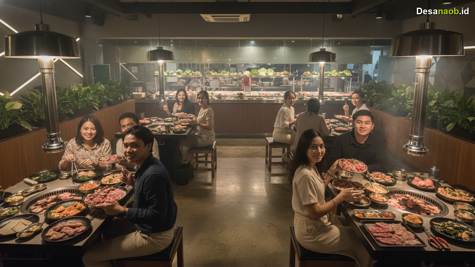 Ilustrasi Tempat Makan Korean BBQ All You Can Eat Jakarta
