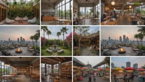 Ilustrasi Tempat Nongkrong Kekinian Jakarta: 7 Spot Murah Aesthetic Wajib Coba 2026!