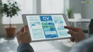 Ilustrasi Template CV Kreatif Gratis Download 2026: Langsung Dilirik HRD!
