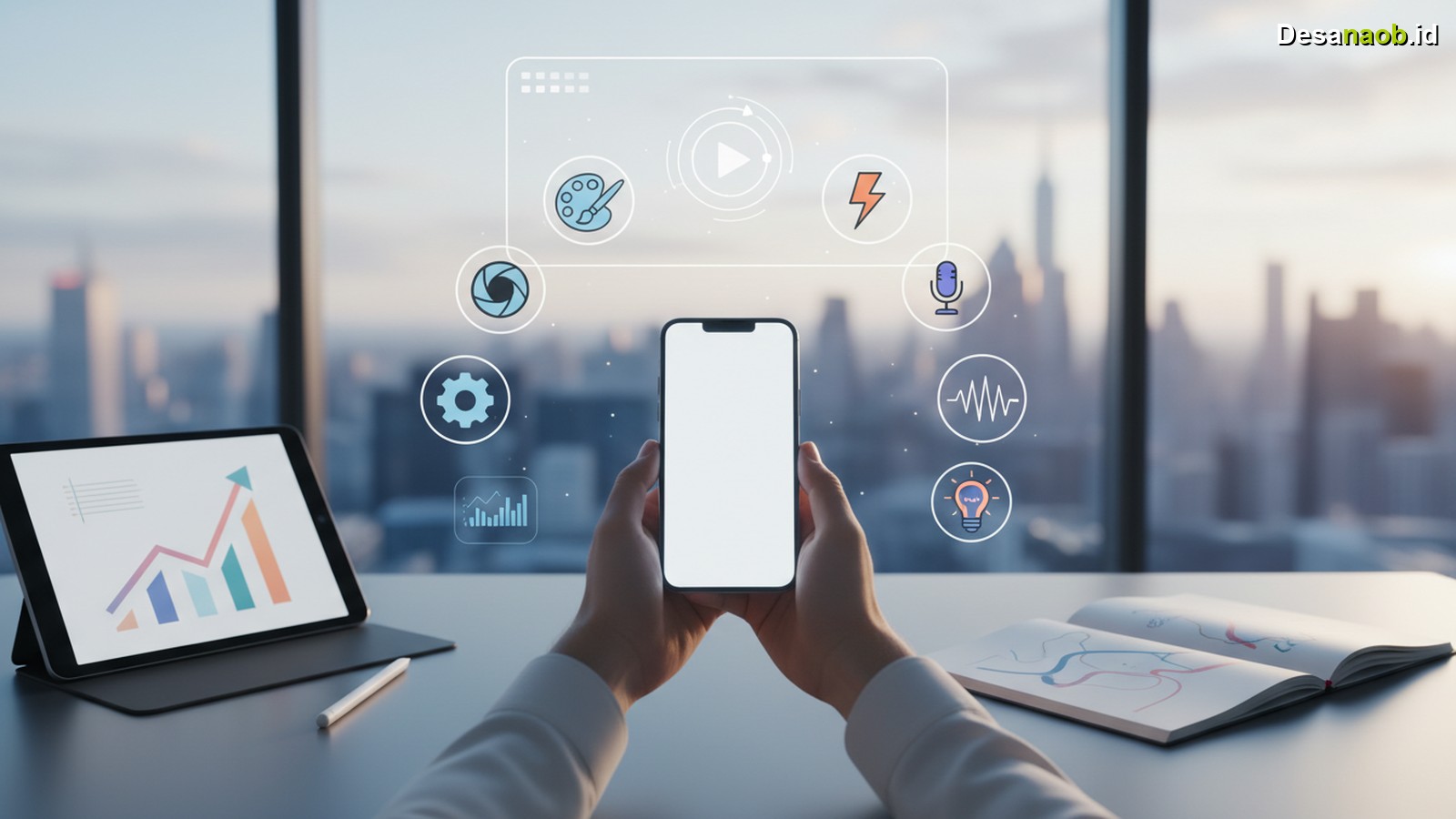 Ilustrasi Thumbnail YouTube Menarik di HP: 7 Cara Mudah Creator 2026 Wajib Tahu!