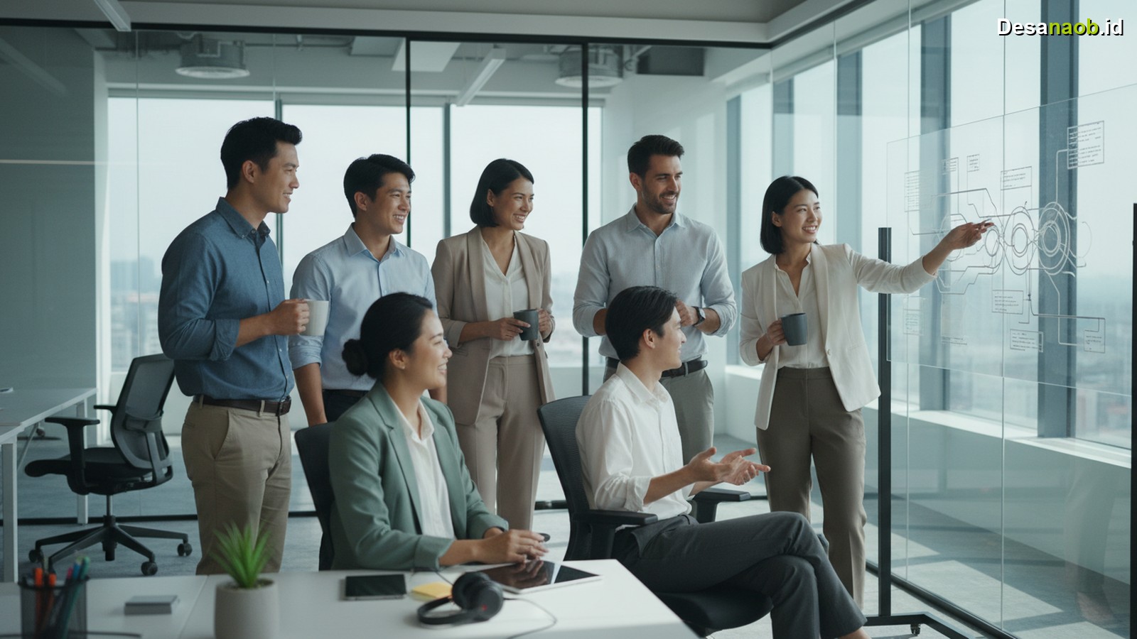 Ilustrasi Tips Adaptasi di Tempat Kerja Baru: 7 Kiat Sukses Nyaman di 2026!