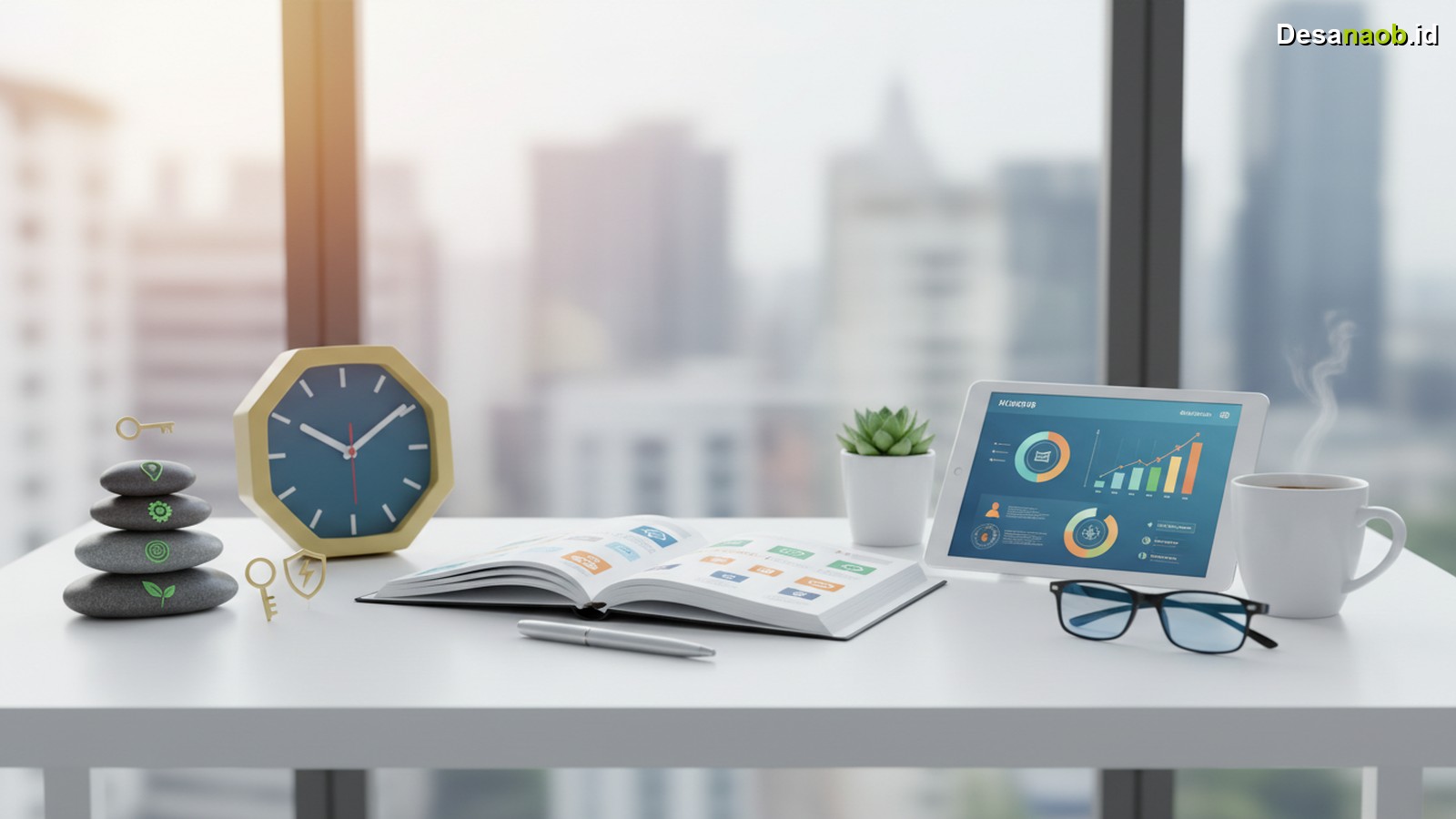 Ilustrasi Tips Manajemen Waktu Pekerja Kantoran: 7 Rahasia Efektif 2026!