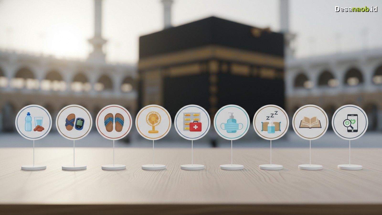 Ilustrasi Tips Menjaga Kesehatan Haji 2026: 7 Cara Ini Wajib Tahu!