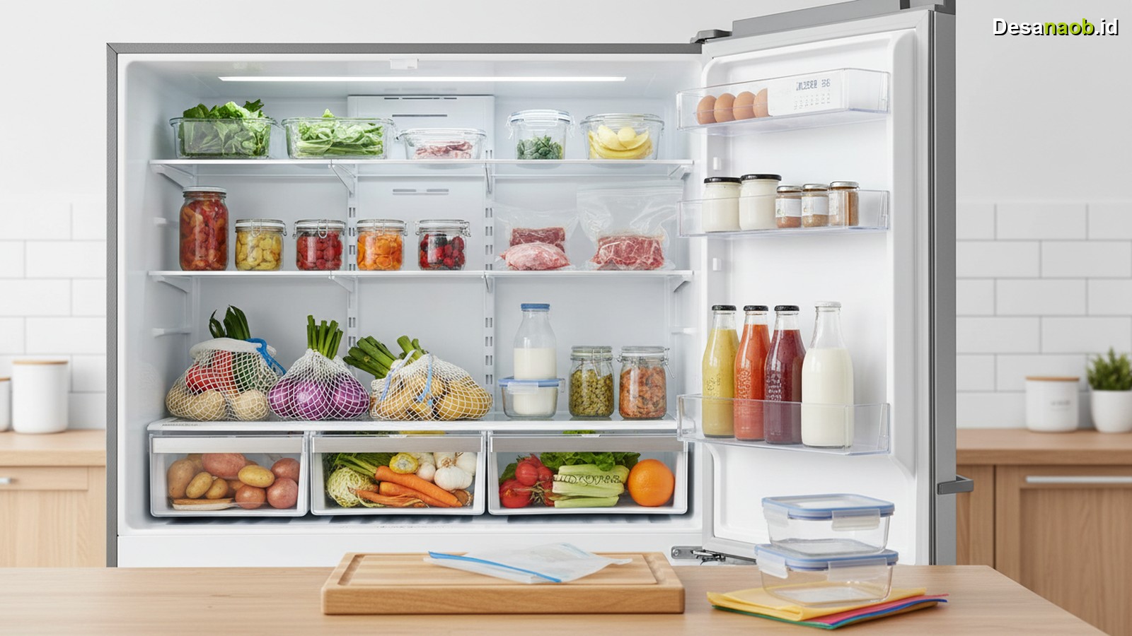 Ilustrasi Tips Menyimpan Makanan di Kulkas: 7 Rahasia Bikin Tahan Lama Hingga 2026!