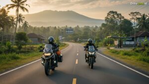 Ilustrasi Tips Mudik Lebaran 2026 Naik Motor Jarak Jauh: 7 Rahasia Aman Sampai Tujuan!