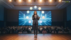 Ilustrasi Tips Public Speaking Pemula: 7 Cara Mudah Percaya Diri di Panggung 2026!
