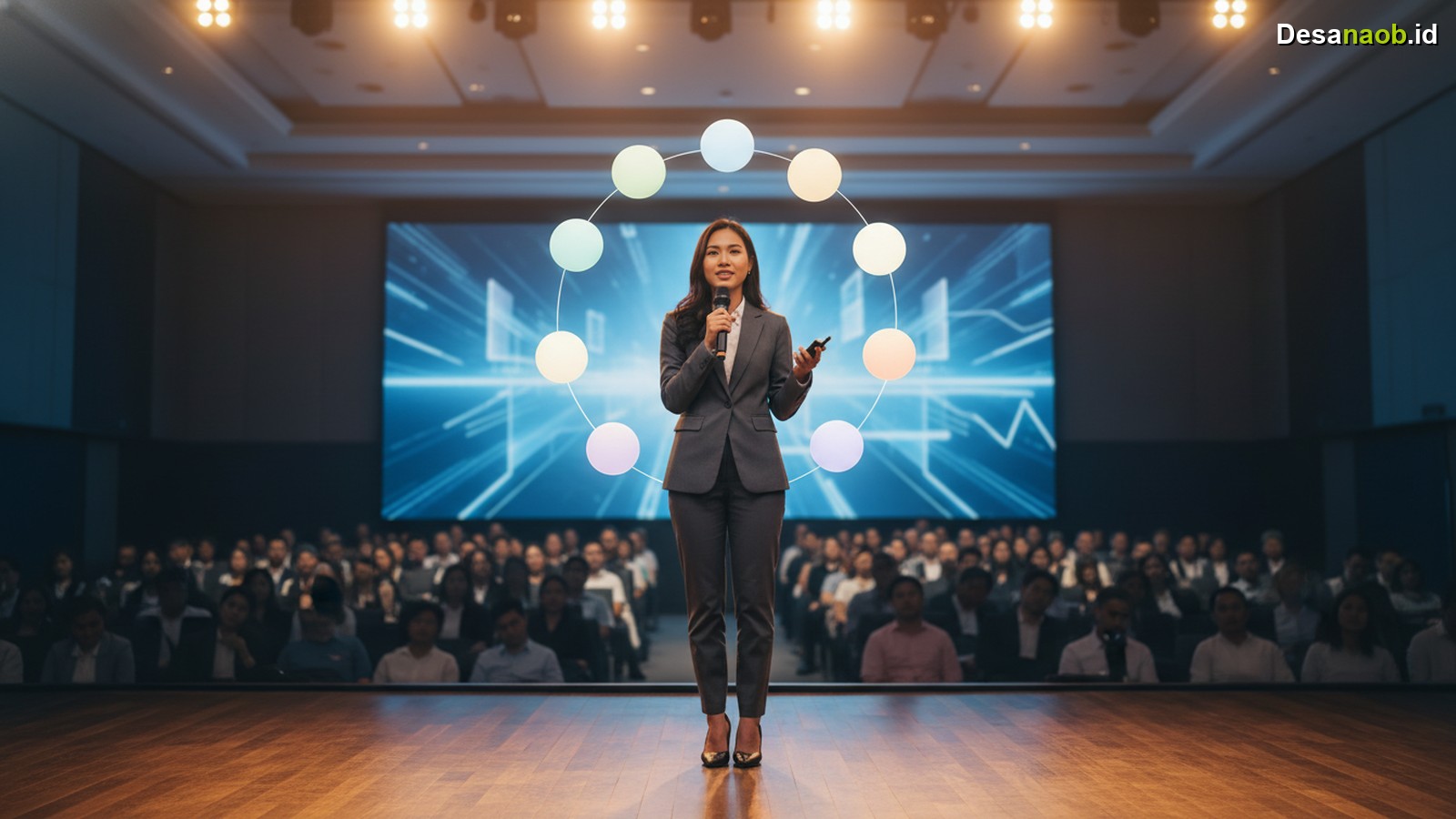 Ilustrasi Tips Public Speaking Pemula: 7 Cara Mudah Percaya Diri di Panggung 2026!