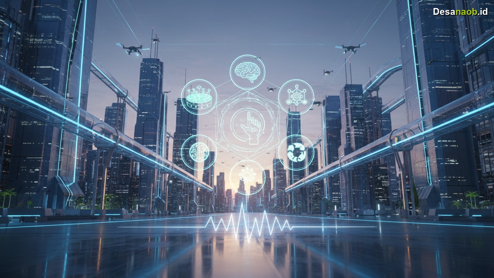 Ilustrasi Tren Teknologi 2026: Wajib Tahu 7 Revolusi yang Mengubah Hidup!