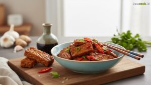 Ilustrasi Tumis Tempe Kecap Manis: Resep Praktis 2026, Cuma 5 Langkah!