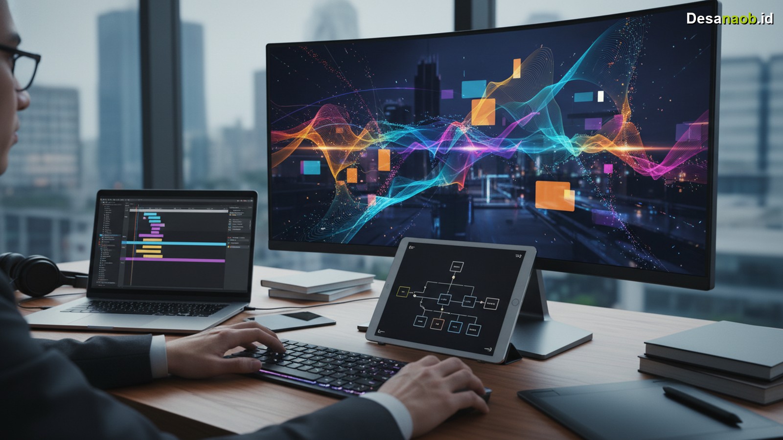 Ilustrasi Tutorial After Effects Pemula: Kuasai Motion Graphic Cepat 2026!