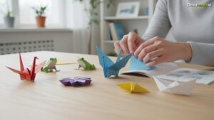 Ilustrasi Tutorial Origami Mudah: Panduan Lengkap 2026, Siap Bikin Kagum!