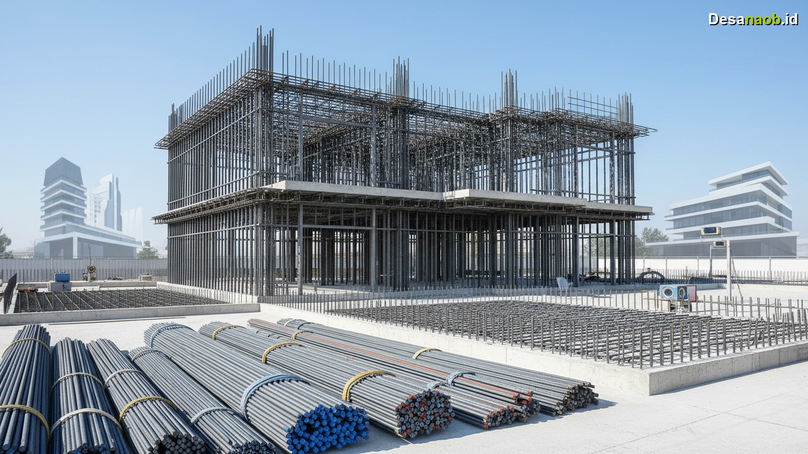 Ilustrasi Ukuran Besi Beton Rumah 2 Lantai: Ini Standar Terbaru 2026!