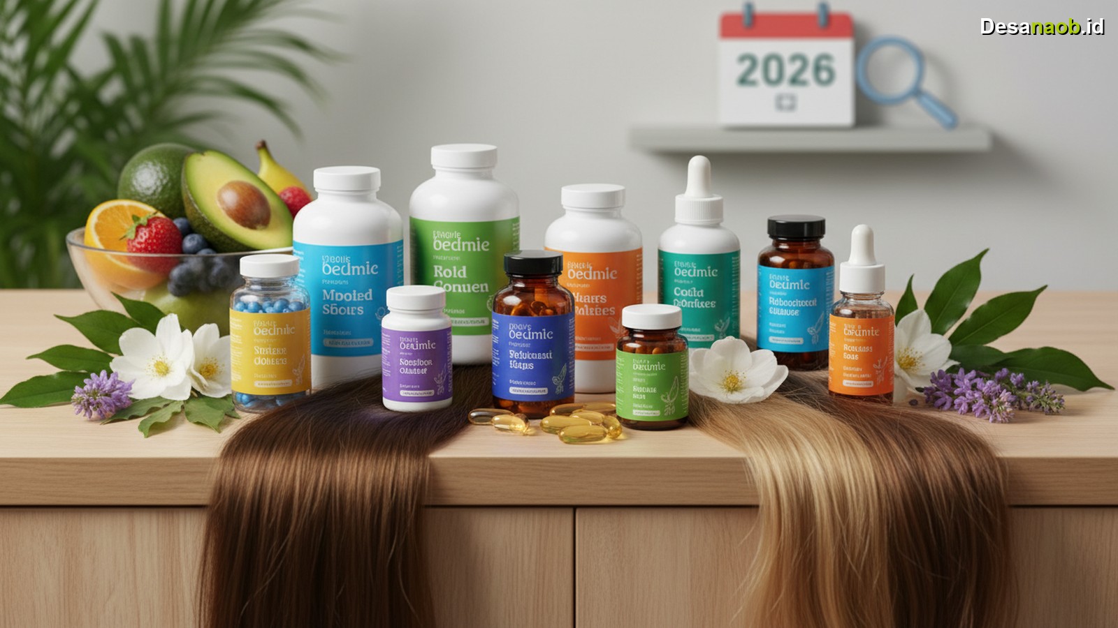 Ilustrasi Vitamin Rambut Terbaik 2026: 7 Pilihan Murah & Efektif, Jangan Sampai Salah!