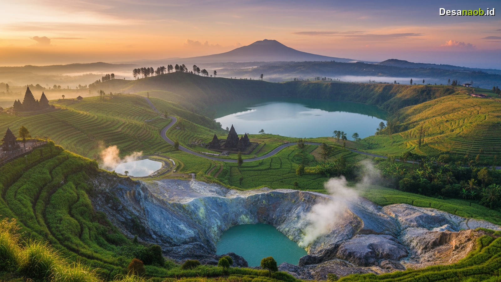 Ilustrasi Wisata Alam Dieng Wonosobo: 7 Destinasi Wajib Kunjung 2026!