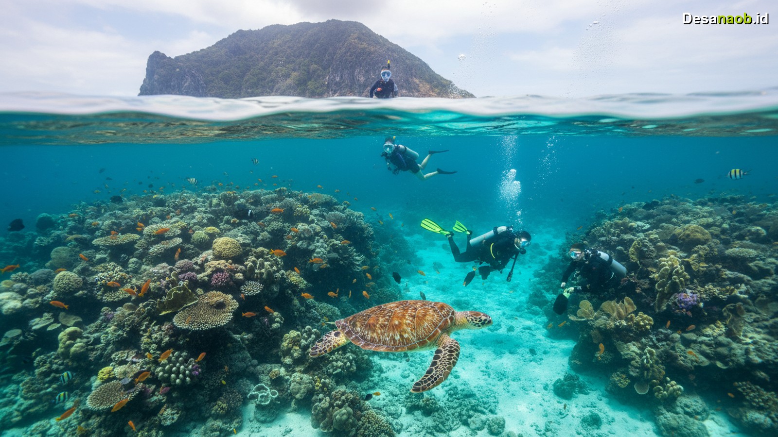 Ilustrasi Wisata Bawah Laut Bunaken: 7 Rahasia Snorkeling & Diving Terbaik 2026!