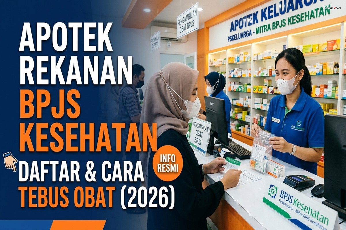 Apotek Rekanan BPJS - Daftar & Cara Tebus Obat (2026)