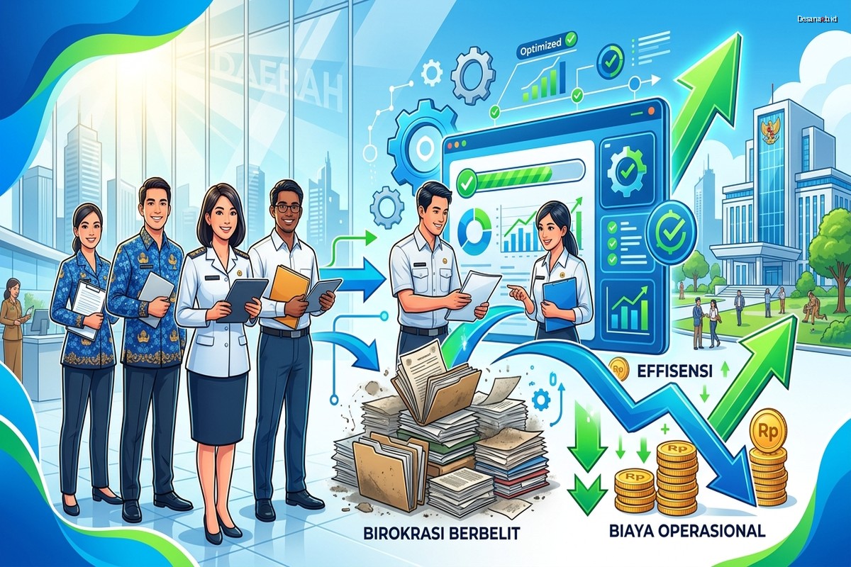 ASN dan Efisiensi Daerah: Mengurangi Biaya Birokrasi