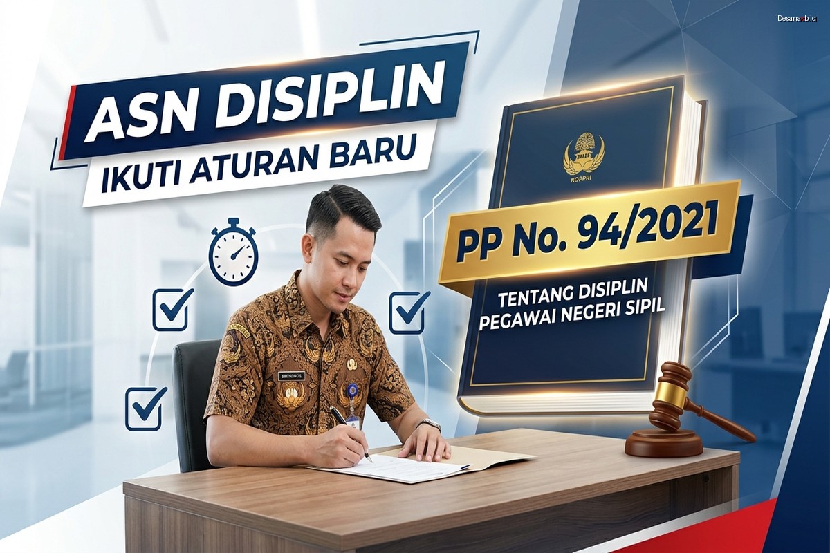 ASN dan PP No. 94/2021: Disiplin Pegawai Negeri