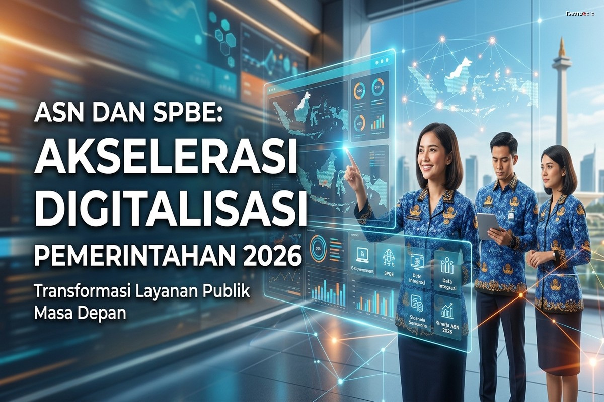 ASN dan SPBE: Akselerasi Digitalisasi Pemerintahan 2026