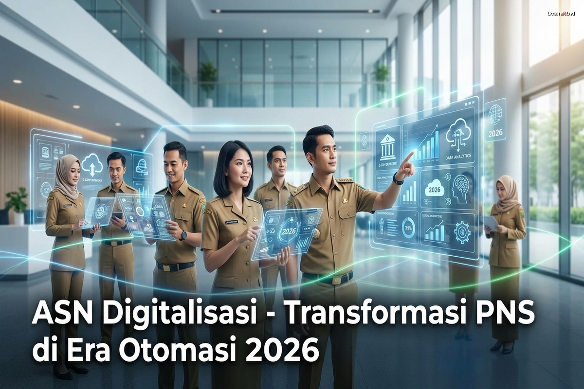 ASN Digitalisasi - Transformasi PNS di Era Otomasi 2026