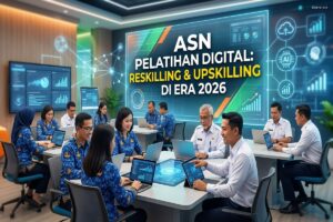 ASN Pelatihan Digital: Reskilling & Upskilling di Era 2026