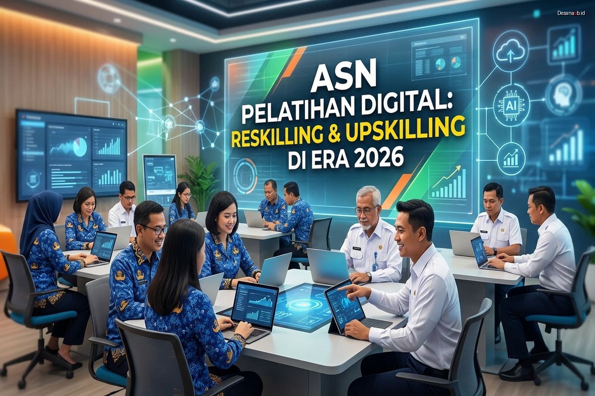 ASN Pelatihan Digital: Reskilling & Upskilling di Era 2026