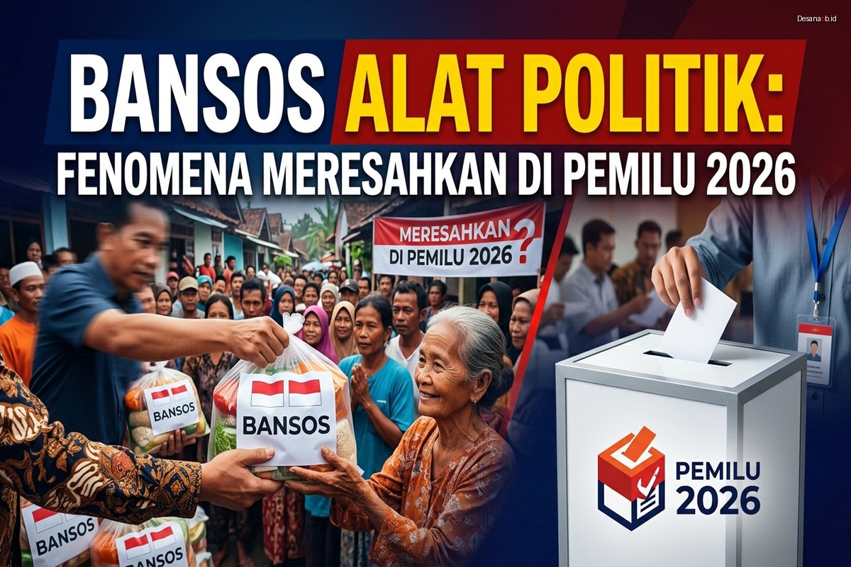 Bansos alat politik: Fenomena Meresahkan di Pemilu 2026