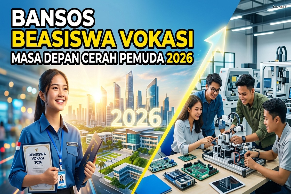 Bansos Beasiswa Vokasi: Masa Depan Cerah Pemuda 2026