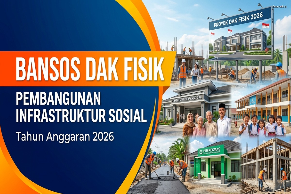 Bansos DAK Fisik - Pembangunan Infrastruktur Sosial 2026