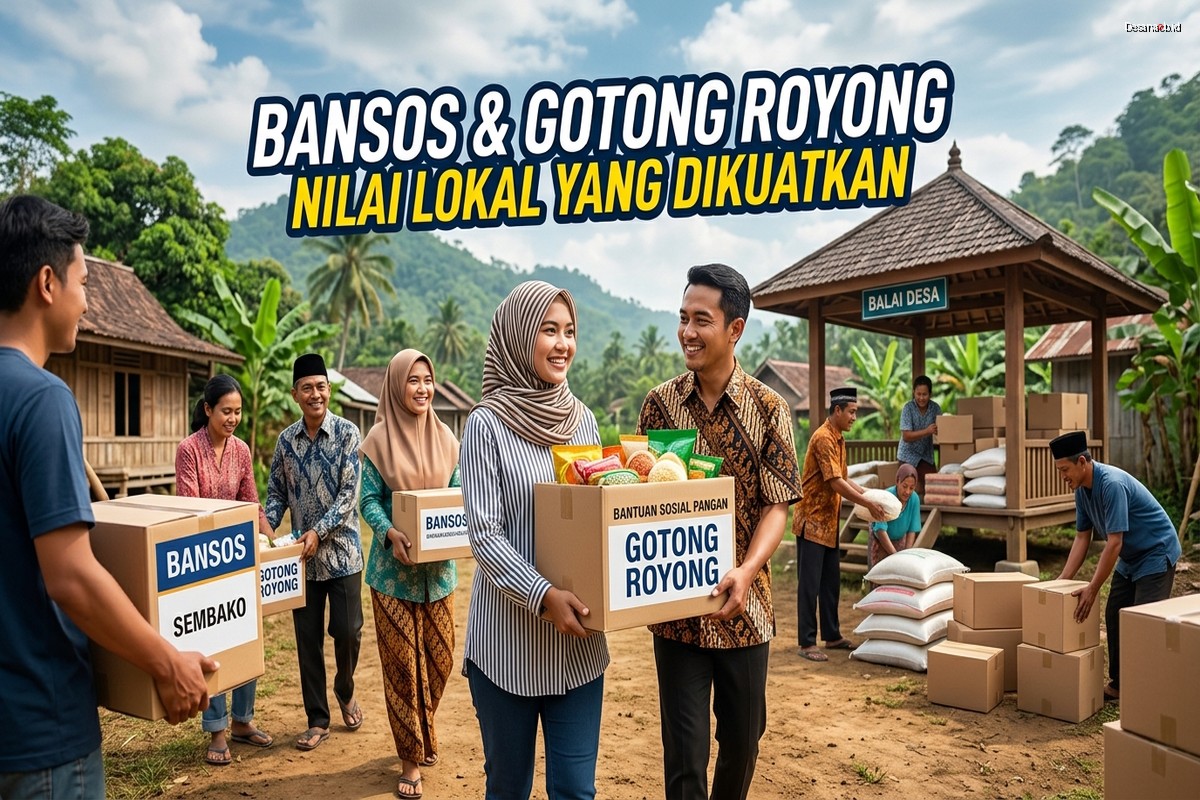 Bansos dan Gotong Royong: Nilai Lokal yang Dikuatkan