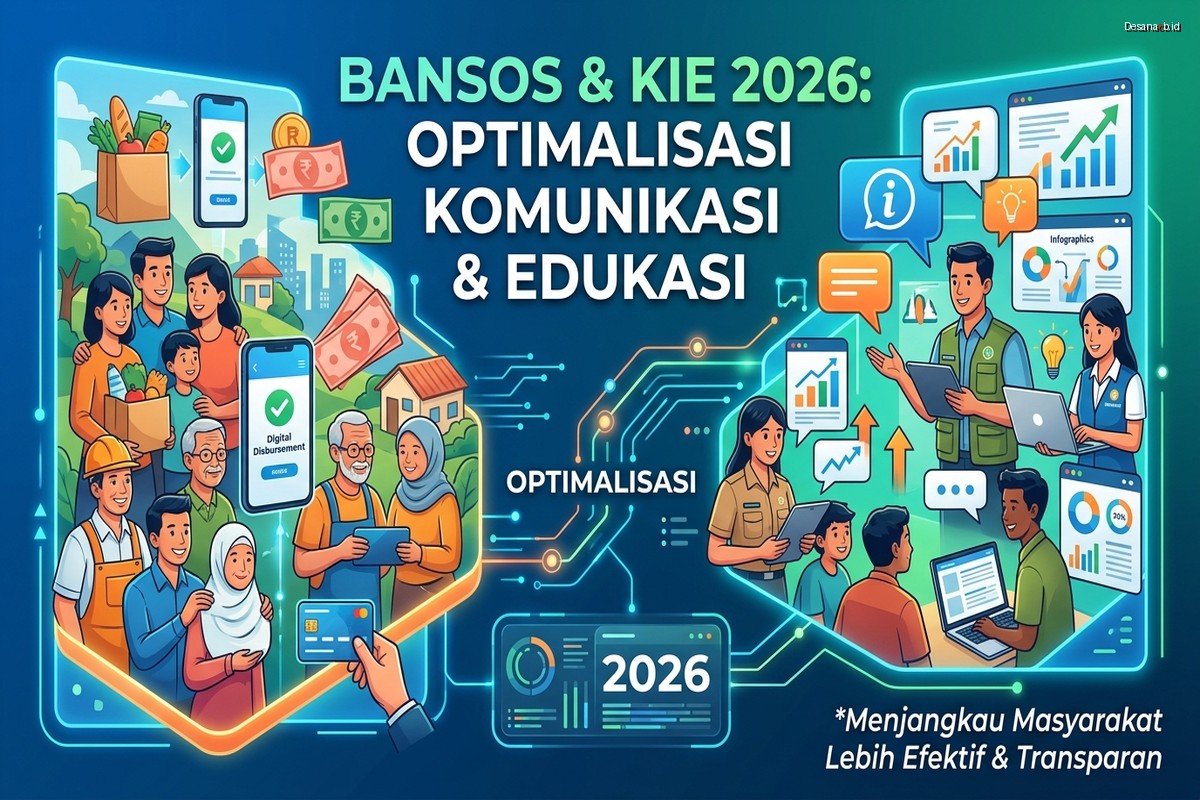 Bansos dan KIE – Optimalisasi Komunikasi dan Edukasi 2026