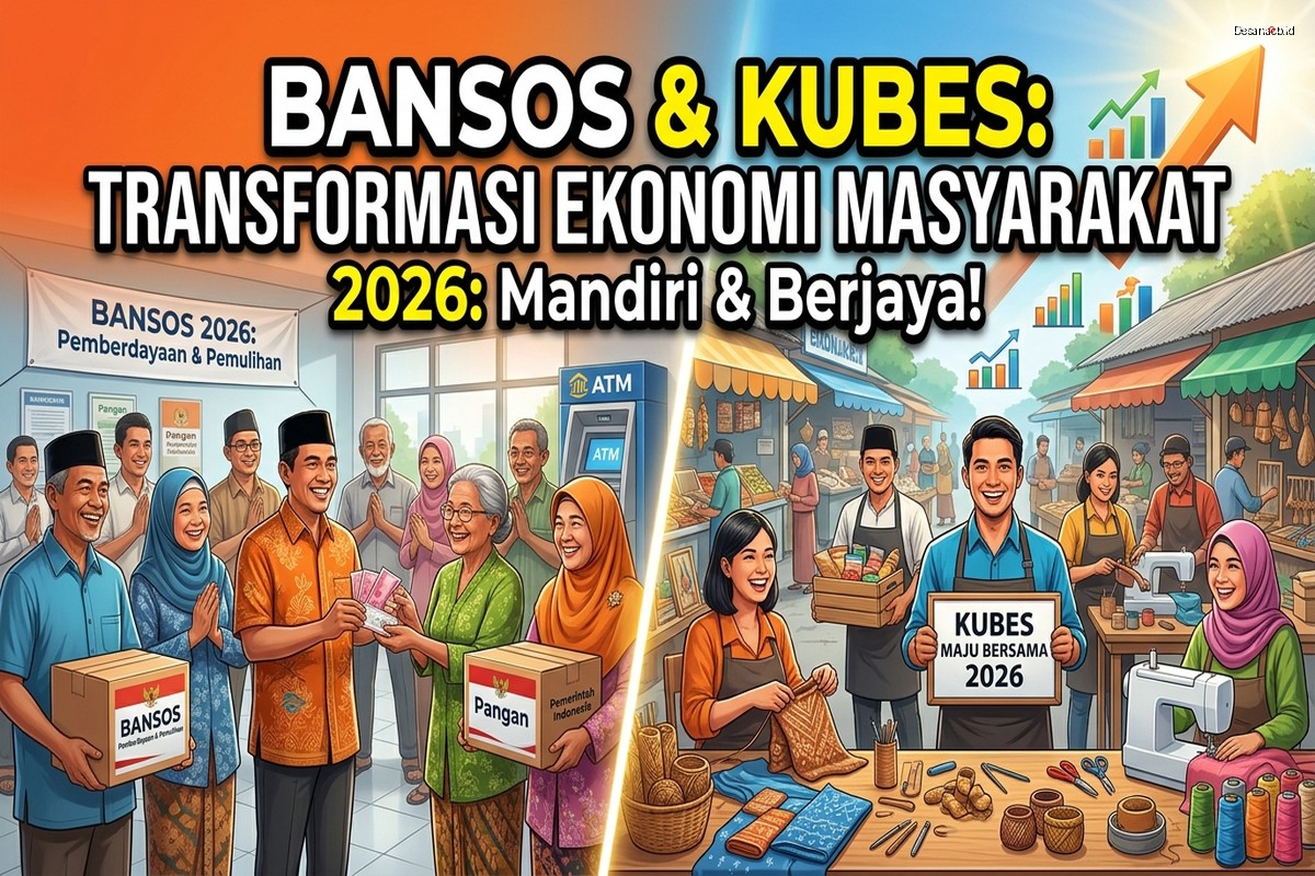 Bansos dan KUBe: Transformasi Ekonomi Masyarakat 2026