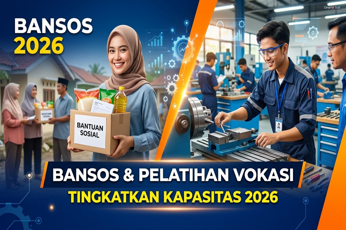 Bansos dan Pelatihan Vokasi – Tingkatkan Kapasitas 2026