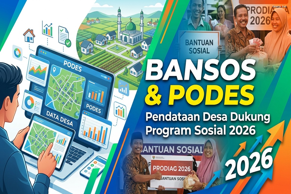 Bansos dan PODES – Pendataan Desa Dukung Program Sosial 2026