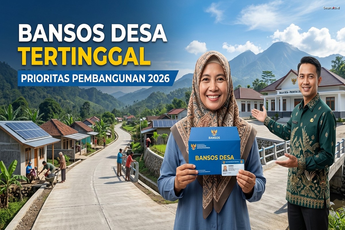 Bansos Desa Tertinggal – Prioritas Pembangunan 2026