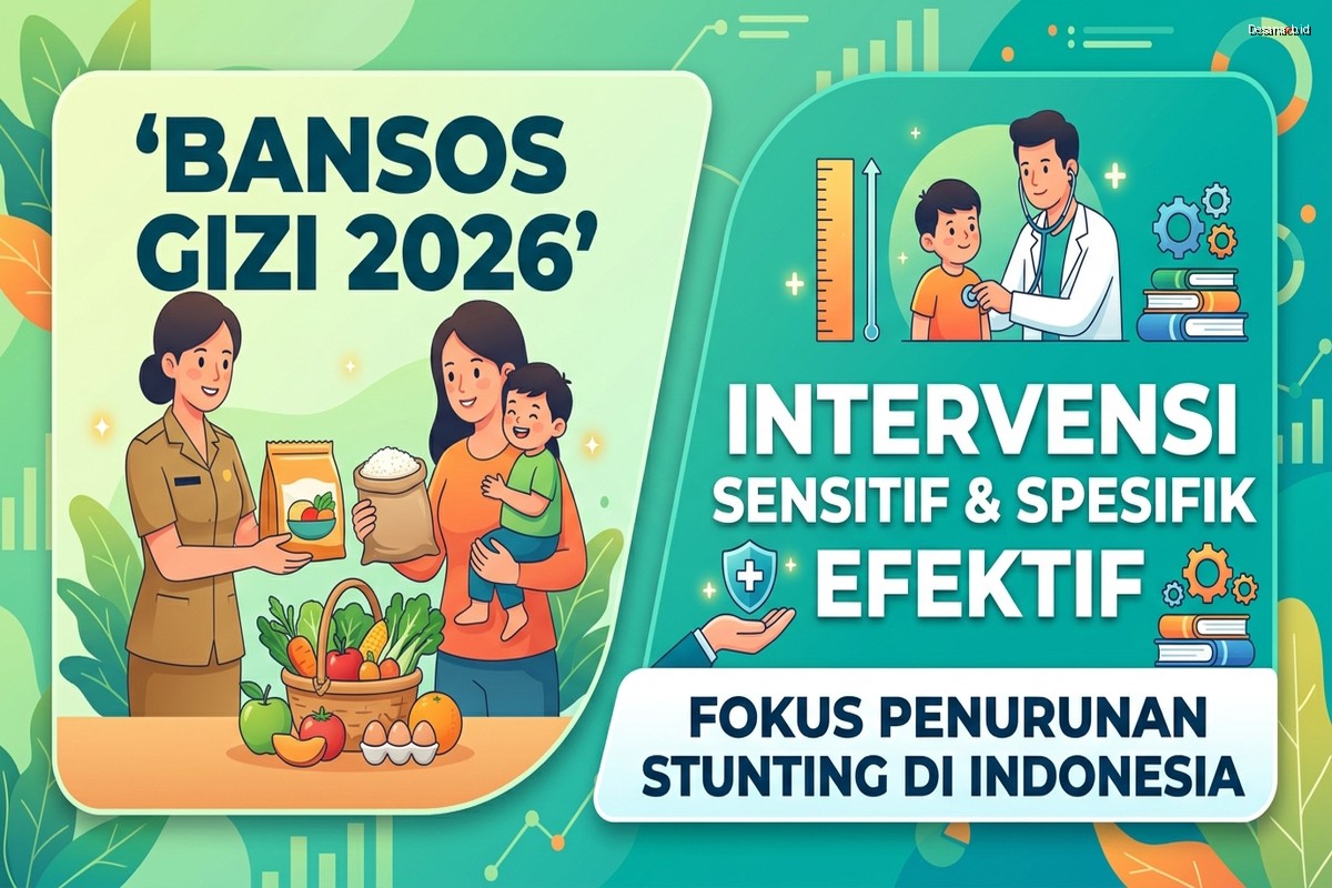 Bansos Gizi 2026: Intervensi Sensitif dan Spesifik Efektif