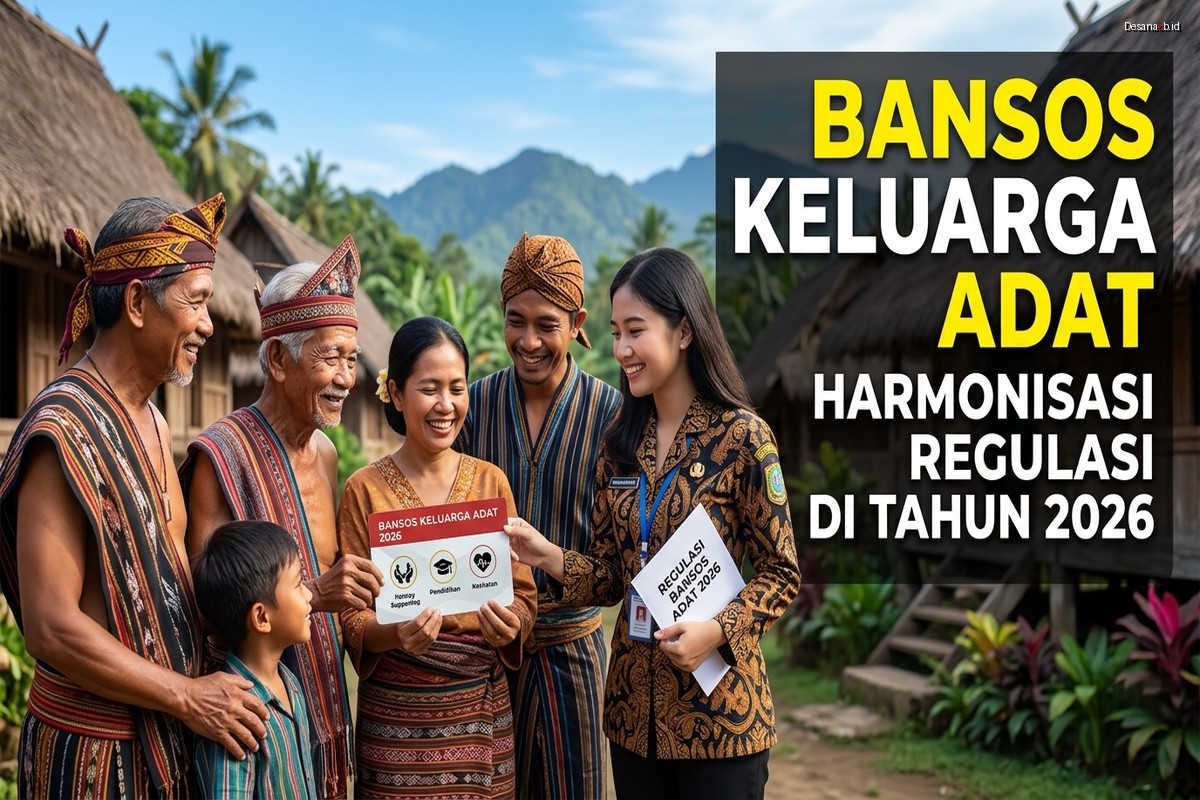 Bansos Keluarga Adat: Harmonisasi Regulasi di Tahun 2026