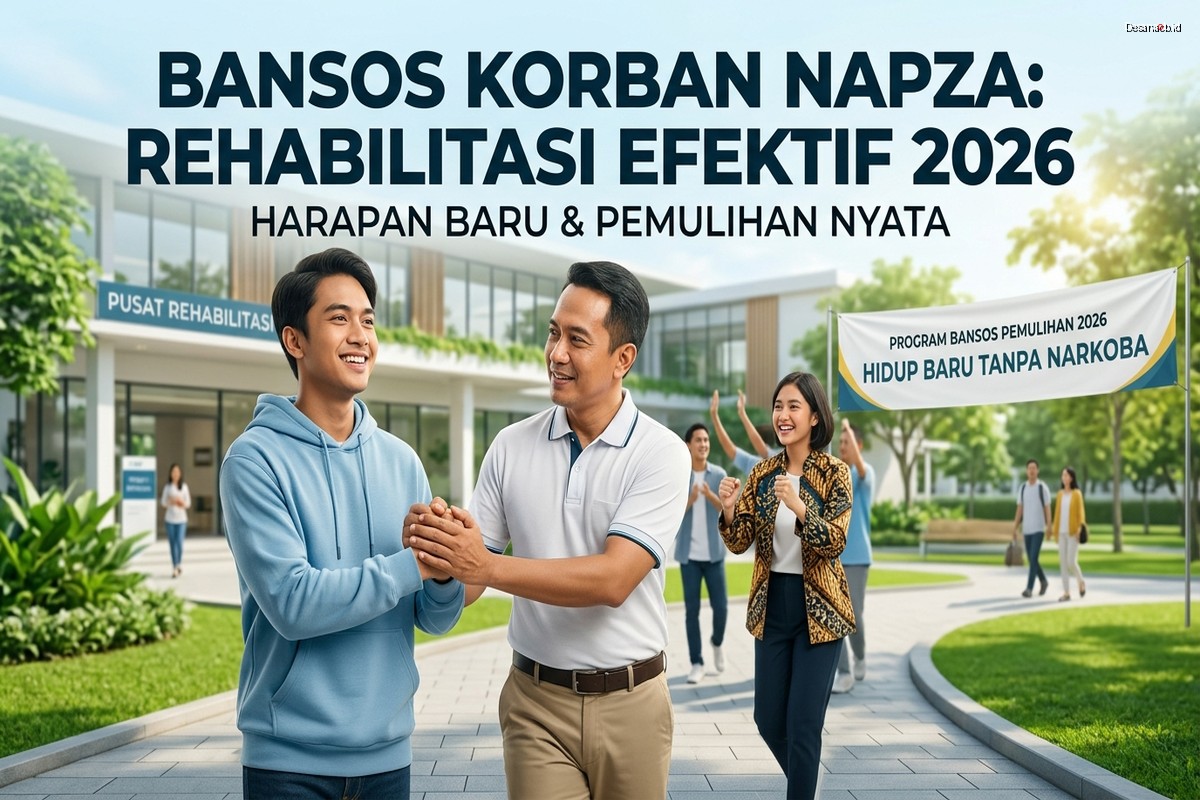 Bansos Korban NAPZA: Program Rehabilitasi Efektif 2026