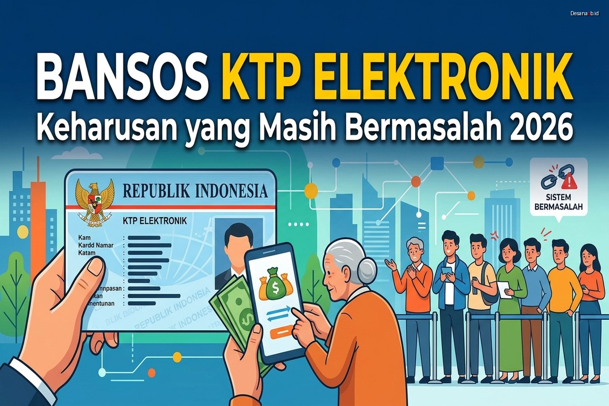 Bansos KTP Elektronik: Keharusan yang Masih Bermasalah 2026