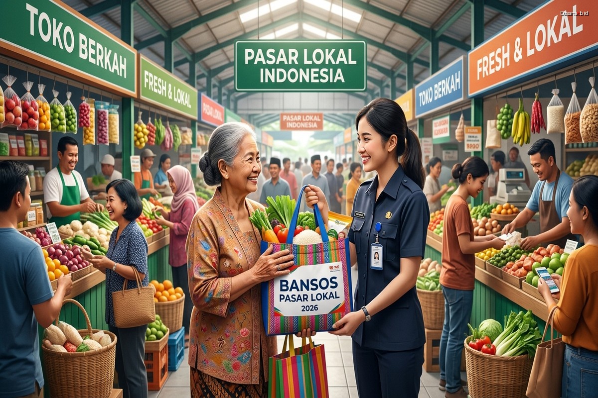 Bansos Pasar Lokal: Stimulasi Ekonomi Mikro 2026