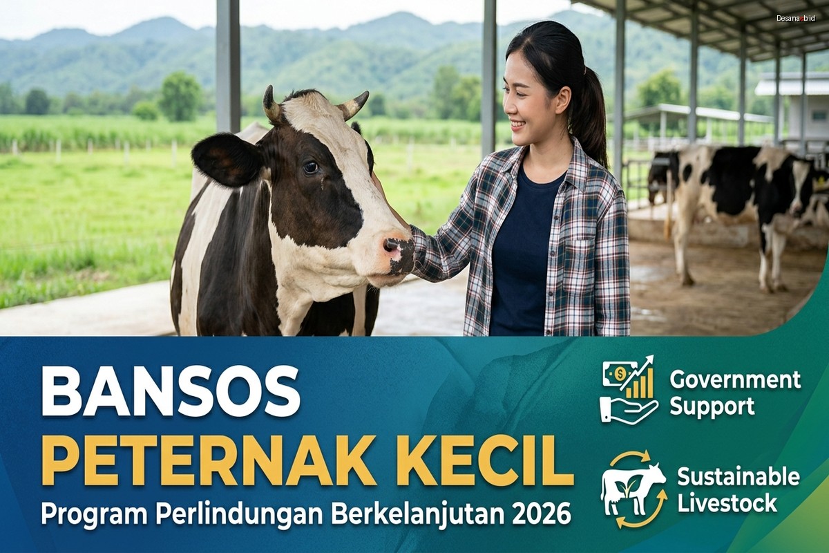 Bansos Peternak Kecil: Program Perlindungan Berkelanjutan 2026