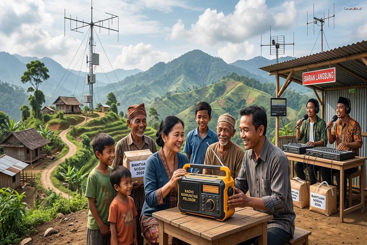 Bansos Radio Komunitas: Menjangkau Terpencil di 2026