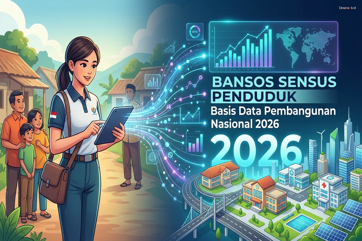 Bansos Sensus Penduduk: Basis Data Pembangunan Nasional 2026
