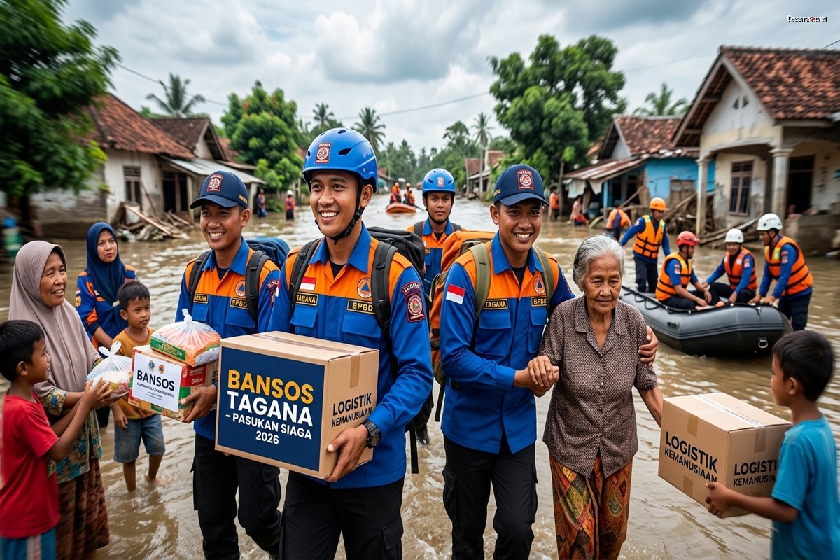 Bansos Tagana Siaga Bencana – Pasukan Siaga Bencana 2026